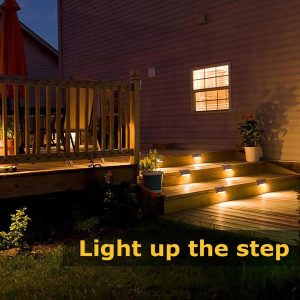 Outdoor Solar Deck Lights by CaiFang